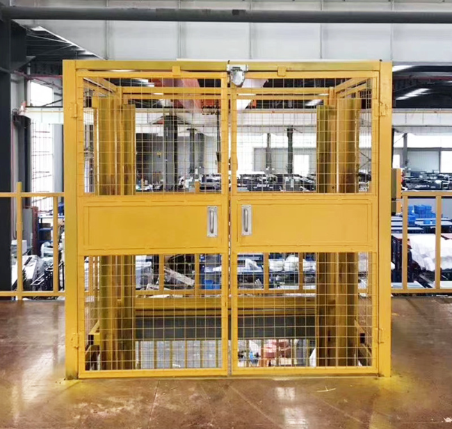 贵州智能导轨式升降机亮相