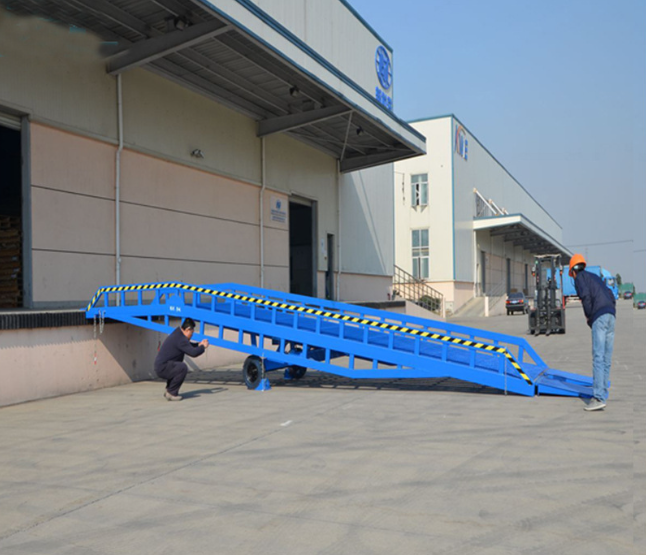 贵州移动式登车桥应用